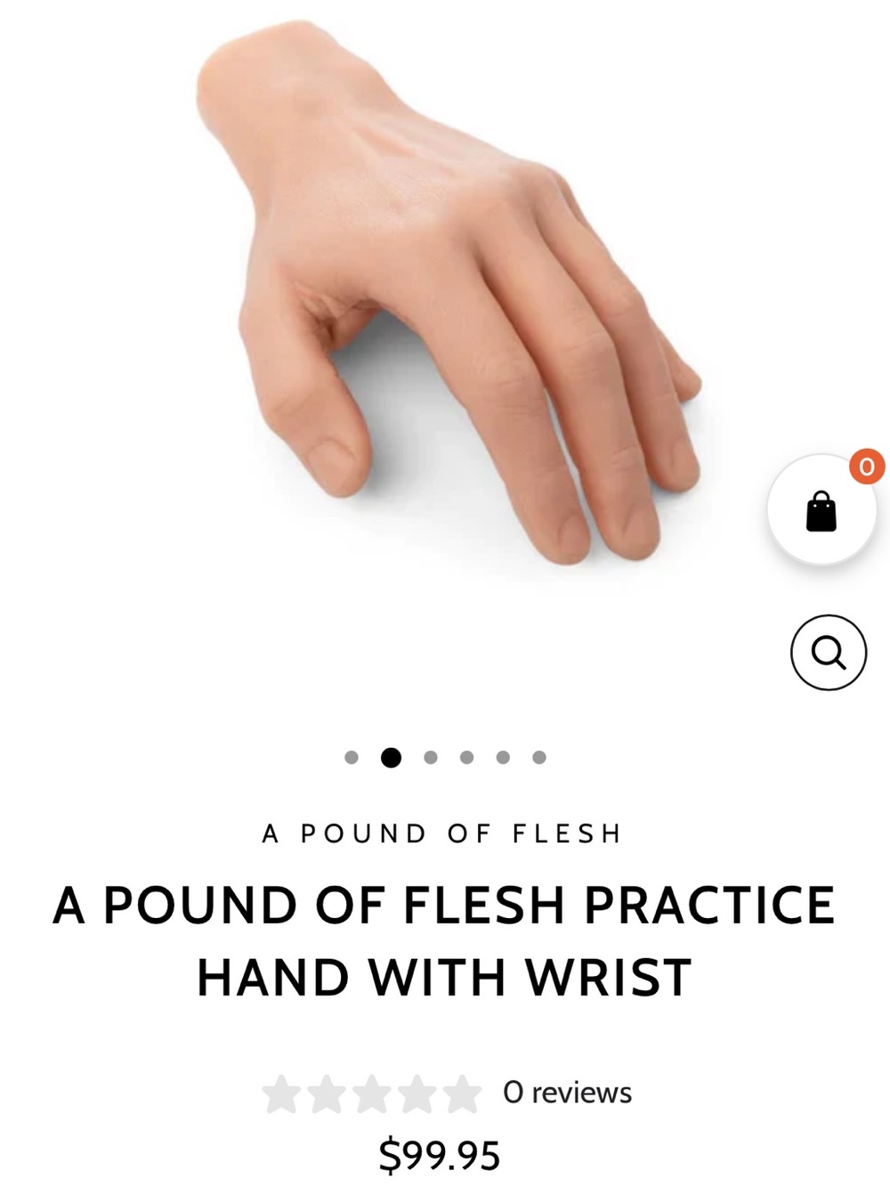 Fake Skin Realistic Hand
